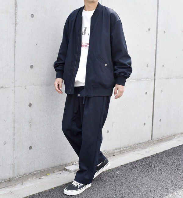 SHIPS any「SHIPS any: SOLOTEX(R) 2タック ウーリック セミワイド イージーパンツ （セットアップ対応）◇」|その他|