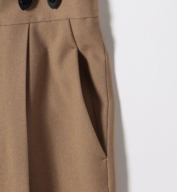 SHIPS any「SHIPS any:〈洗濯機可能〉マニッシュ サスペンダー ワイド パンツ 24FW」|その他|