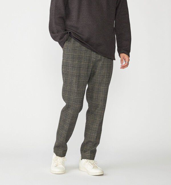 SHIPS「【WEB限定】SHIPS: ダブルジャカード パターン スラックス」|スラックス|