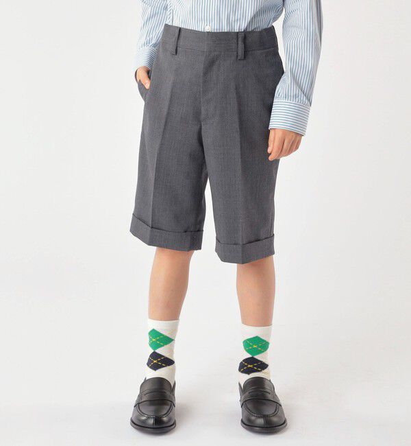 SHIPS KIDS「SHIPS KIDS:100～130cm /〈洗濯機可能〉ウォッシャブル ハーフ パンツ」|その他|