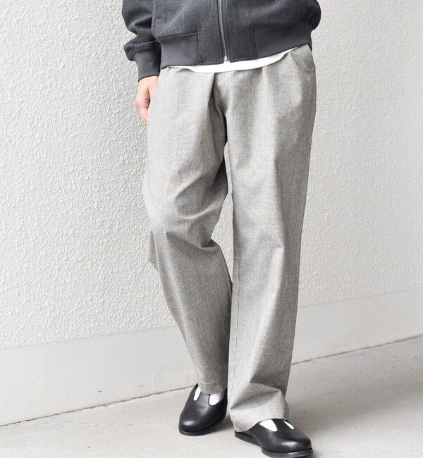 SHIPS any「SHIPS any:〈洗濯機可能〉コットン/リネン リラックス ワイド イージー シェフパンツ◇」|その他|