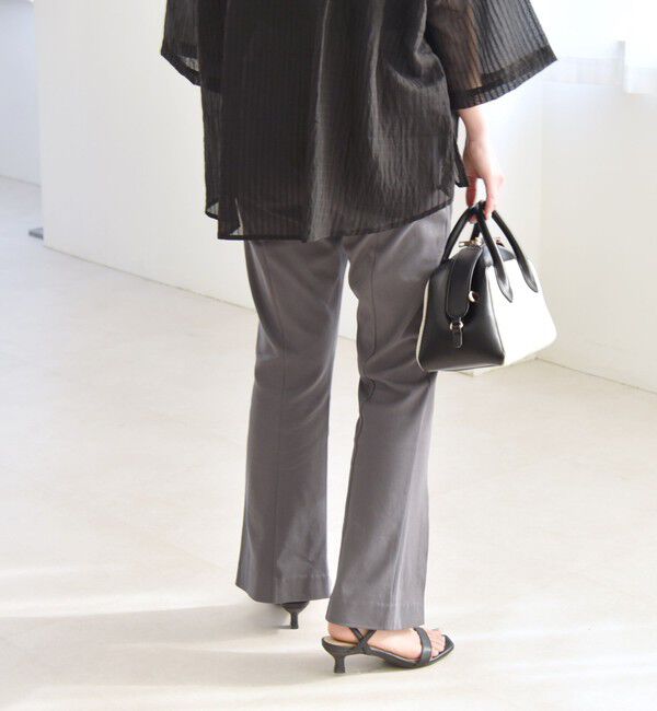 quaranciel「quaranciel:〈接触冷感/汗染み防止加工/洗濯機可能〉スリット イージー パンツ」|その他|