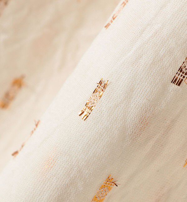 SHIPS any「SHIPS any:〈洗濯機可能〉ラメ ドビー ギャザー ワイド パンツ」|その他|