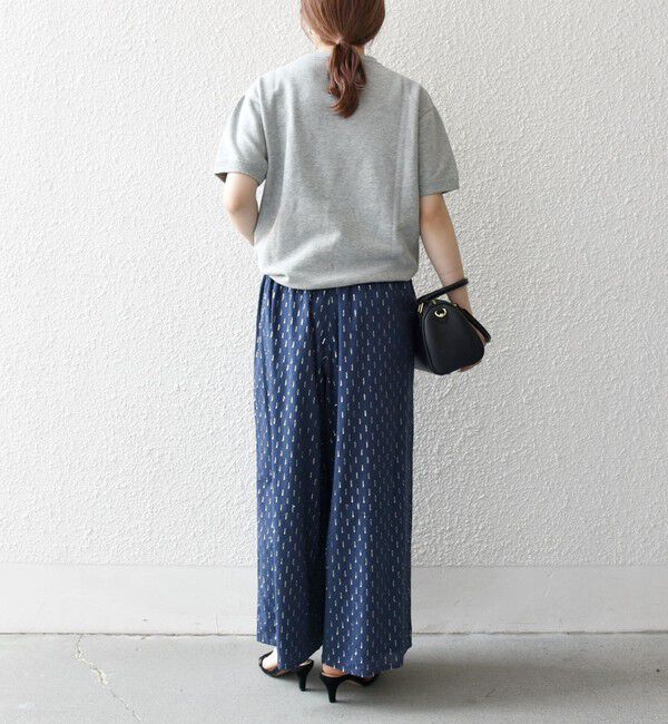 SHIPS any「SHIPS any:〈洗濯機可能〉ラメ ドビー ギャザー ワイド パンツ」|その他|