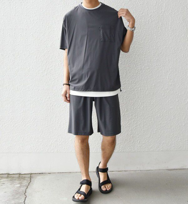 SHIPS any「【WEB限定】SHIPS any:〈接触冷感〉ストレッチ ナイロン イージー ショーツ(セットアップ対応)◇」|その他|