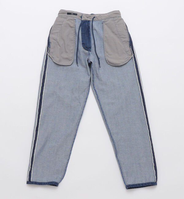 SHIPS「【WEB限定】SHIPS: ライト セルビッチ デニム イージー スラックス」|デニム|