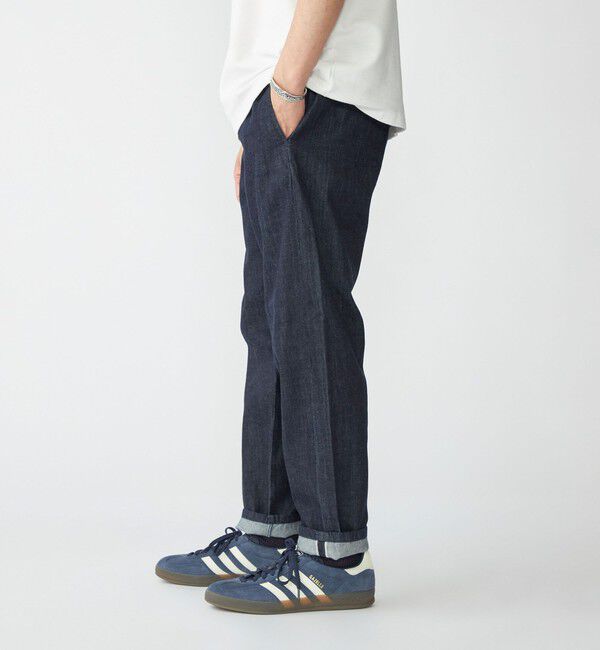 SHIPS「【WEB限定】SHIPS: ライト セルビッチ デニム イージー スラックス」|デニム|