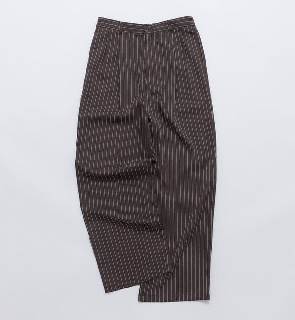 SHIPS「City Ambient Products: 2タック ワイド スラックス」|スラックス|