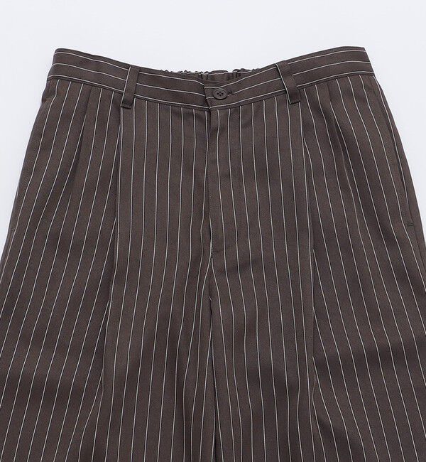 SHIPS「City Ambient Products: 2タック ワイド スラックス」|スラックス|