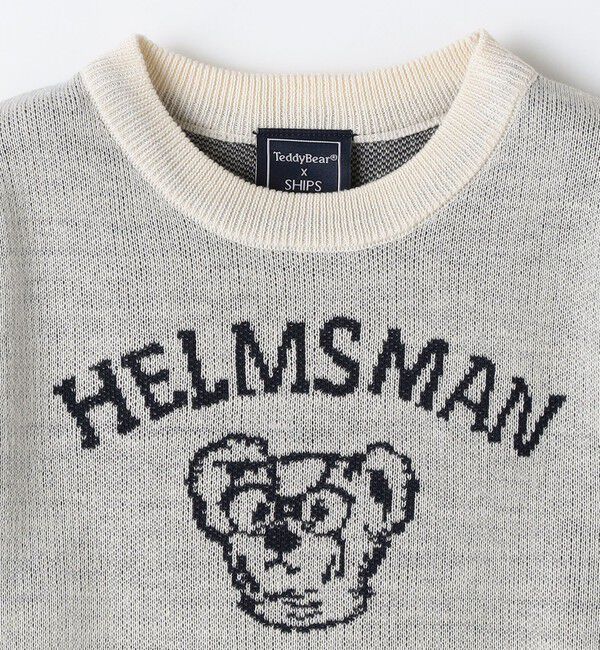 SHIPS Colors 「SHIPS Colors:100～130cm/TeddyBear(R) ジャカード ニット◇」|ニット・セーター|