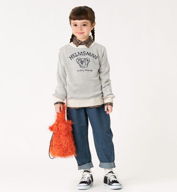 SHIPS Colors 「SHIPS Colors:100～130cm/TeddyBear(R) ジャカード ニット◇」|ニット・セーター|