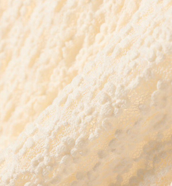 SHIPS Colors 「SHIPS Colors:〈手洗い可能〉ストレッチ レース ボートネック インナー」|Tシャツ・カットソー|