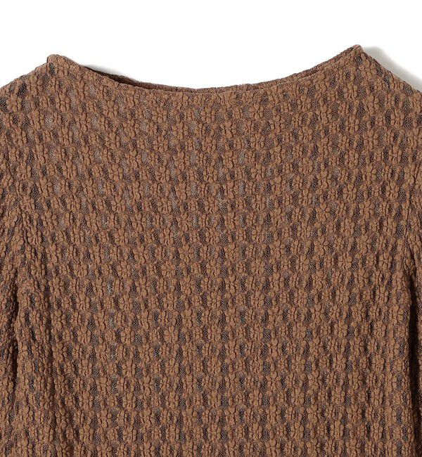 SHIPS Colors 「SHIPS Colors:〈手洗い可能〉ストレッチ レース ボートネック インナー」|Tシャツ・カットソー|