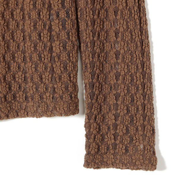 SHIPS Colors 「SHIPS Colors:〈手洗い可能〉ストレッチ レース ボートネック インナー」|Tシャツ・カットソー|