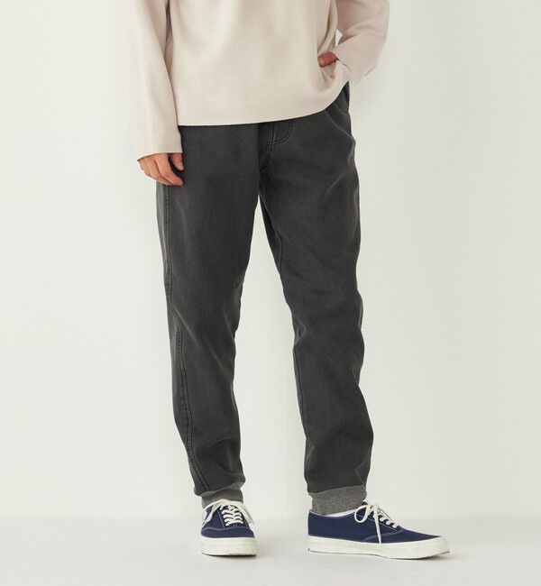 SHIPS Colors 「SHIPS Colors:〈手洗い可能〉バック フリース 裏起毛 ストレッチ リブ パンツ2」|その他|グレー