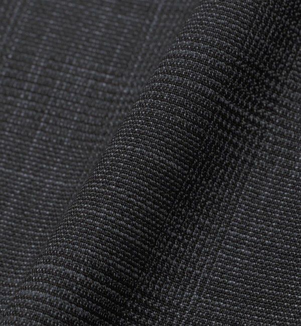 SHIPS「City Ambient Products: チェック＆ストライプ 2タック ワイド スラックス」|スラックス|