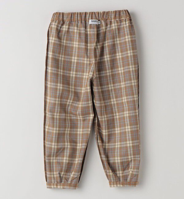 SHIPS Colors 「SHIPS Colors:100~140cm /〈洗濯機可能〉リンク チェック イージー パンツ」|その他|