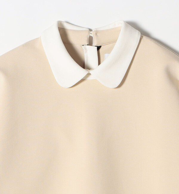 SHIPS any「《予約》SHIPS any:〈洗濯機可能〉ダンボール バイカラー プルオーバー」|Tシャツ・カットソー|