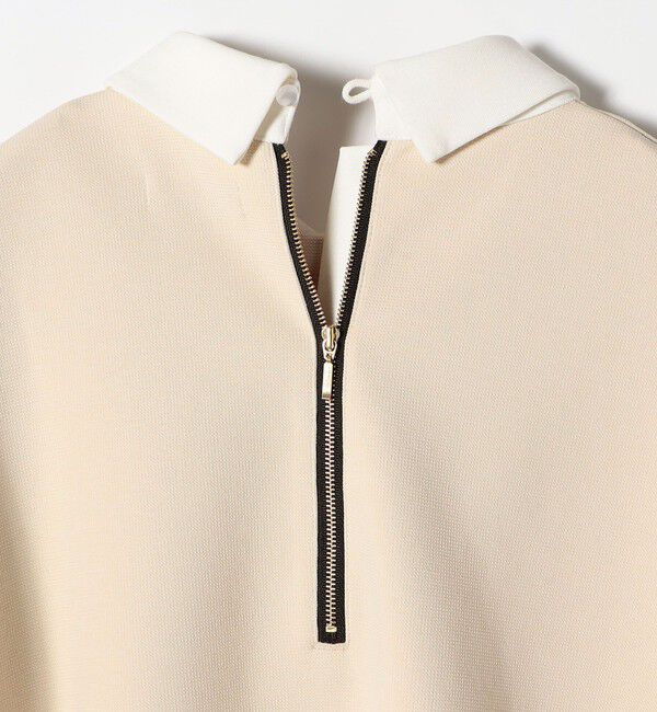 SHIPS any「《予約》SHIPS any:〈洗濯機可能〉ダンボール バイカラー プルオーバー」|Tシャツ・カットソー|