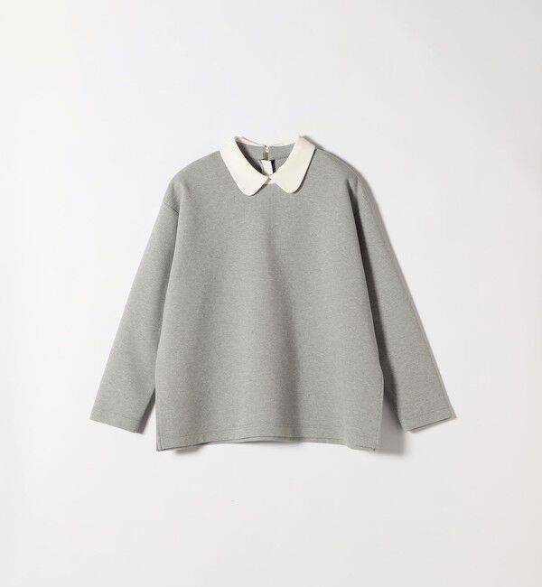 SHIPS any「《予約》SHIPS any:〈洗濯機可能〉ダンボール バイカラー プルオーバー」|Tシャツ・カットソー|