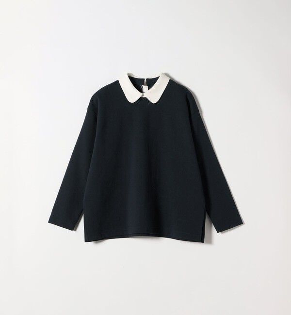 SHIPS any「《予約》SHIPS any:〈洗濯機可能〉ダンボール バイカラー プルオーバー」|Tシャツ・カットソー|