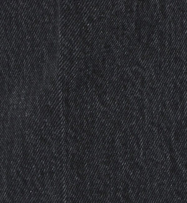 MACPHEE「コットンブラックデニム ブーツカットパンツ」|デニム|