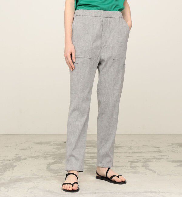 GALERIE VIE「コットンリネンストレッチ カーゴパンツ」|その他|