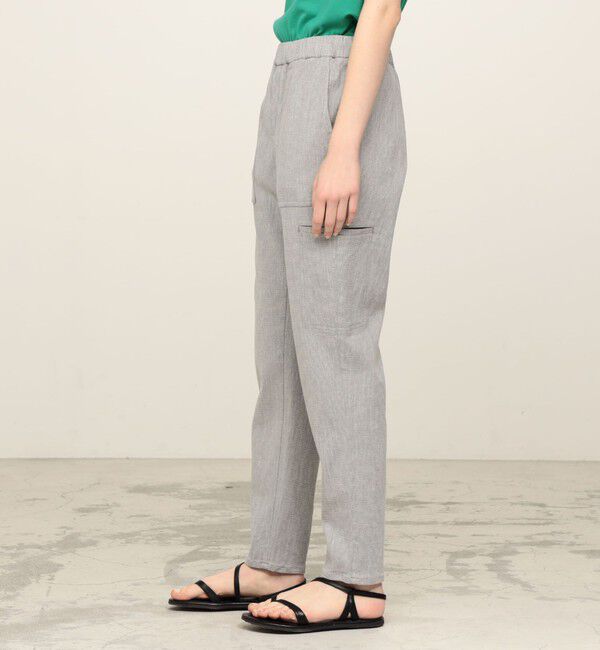 GALERIE VIE「コットンリネンストレッチ カーゴパンツ」|その他|
