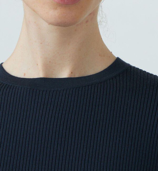 Ballsey「スーパーエクストラファインウールリブ クルーネックプルオーバー」|ニット・セーター|