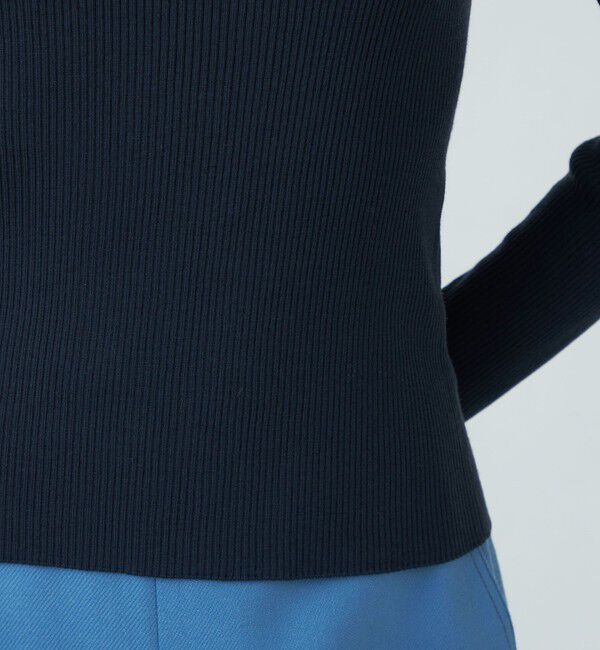 Ballsey「スーパーエクストラファインウールリブ クルーネックプルオーバー」|ニット・セーター|