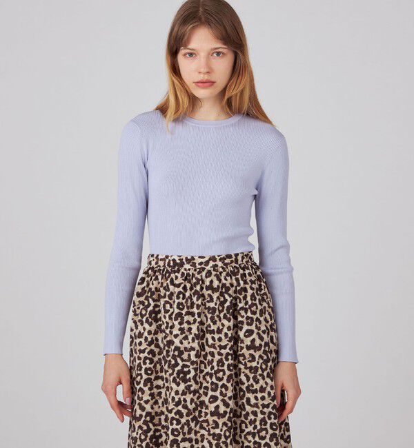 Ballsey「スーパーエクストラファインウールリブ クルーネックプルオーバー」|ニット・セーター|