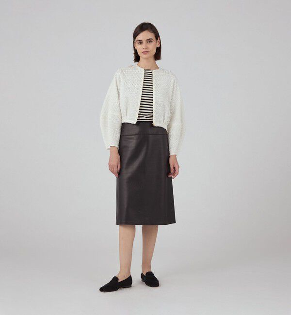 TOMORROWLAND collection「ファンシーオーガンジー バルーンブルゾン」|ブルゾン・スタジャン|