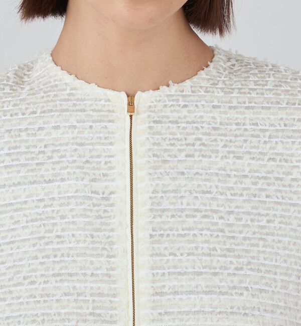 TOMORROWLAND collection「ファンシーオーガンジー バルーンブルゾン」|ブルゾン・スタジャン|