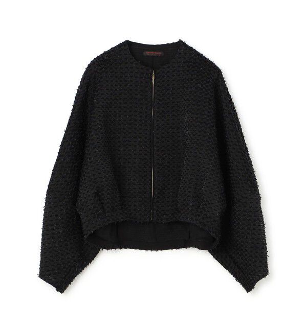 TOMORROWLAND collection「ファンシーオーガンジー バルーンブルゾン」|ブルゾン・スタジャン|19 ブラック