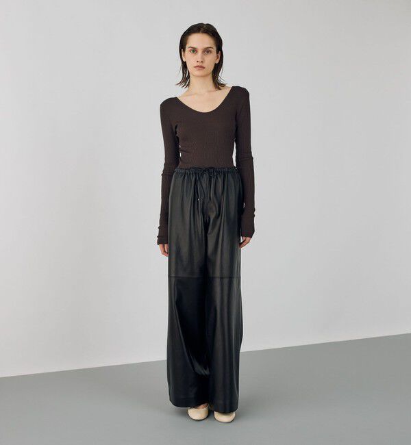 DES PRES「レザー イージーパンツ」|その他|