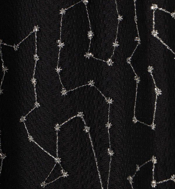 Ballsey「ビーズチュールエンブロイダリー タイトロングスカート」|スカート|