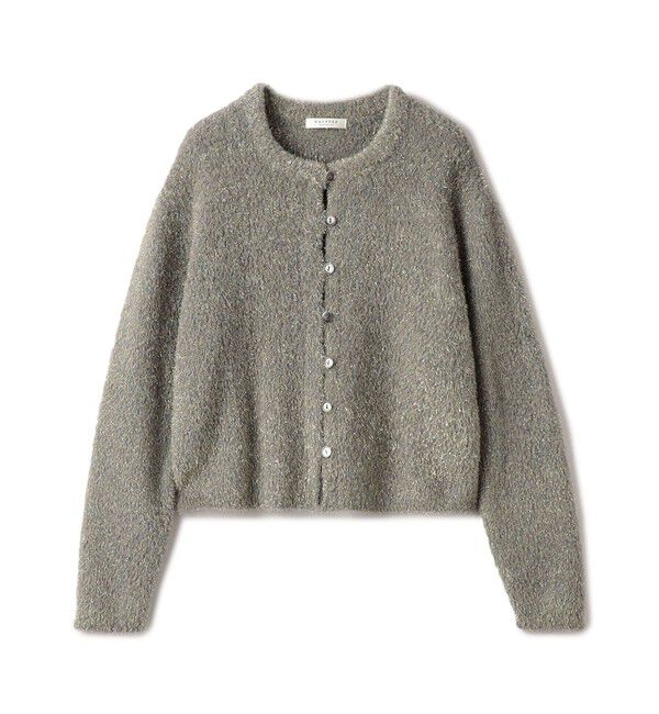 MACPHEE「ルレックスシェニール クルーネックカーディガン」|カーディガン|