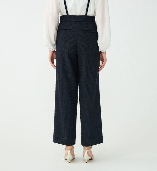 Ballsey「ライトファンシーツイード サスペンダーワイドパンツ」|その他|