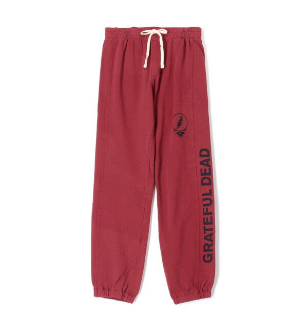 JAMES PERSE「GRATEFUL DEADグラフィックプリント スエットパンツ MQU1347BGA」|その他|35 レッド