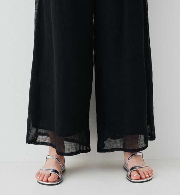 GALERIE VIE「リノカラミ ワイドイージーパンツ」|その他|