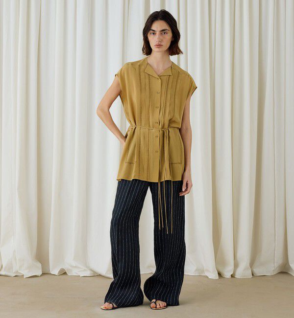 DES PRES「エッジンレース チュニックブラウス」|シャツ・ブラウス|