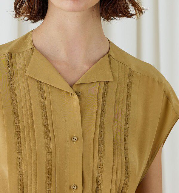 DES PRES「エッジンレース チュニックブラウス」|シャツ・ブラウス|