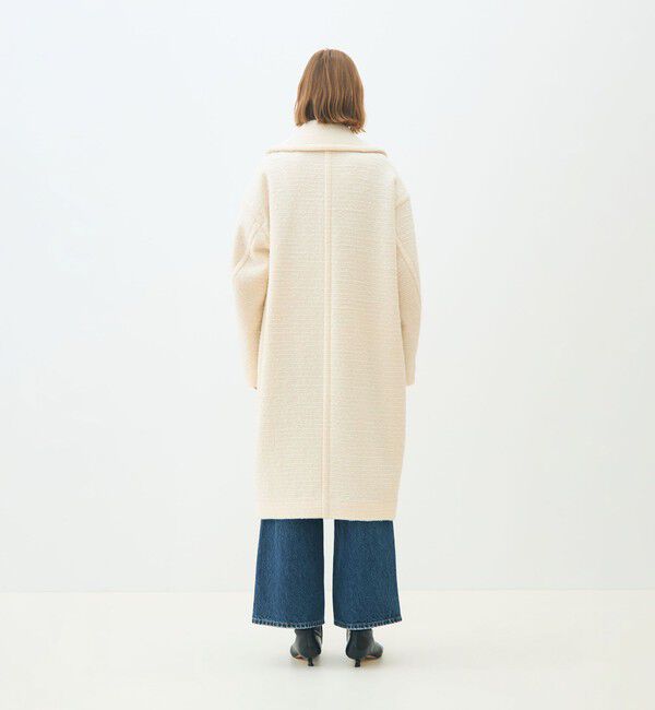 TOMORROWLAND collection「アルパカモアルー グレースコート」|チェスターコート|