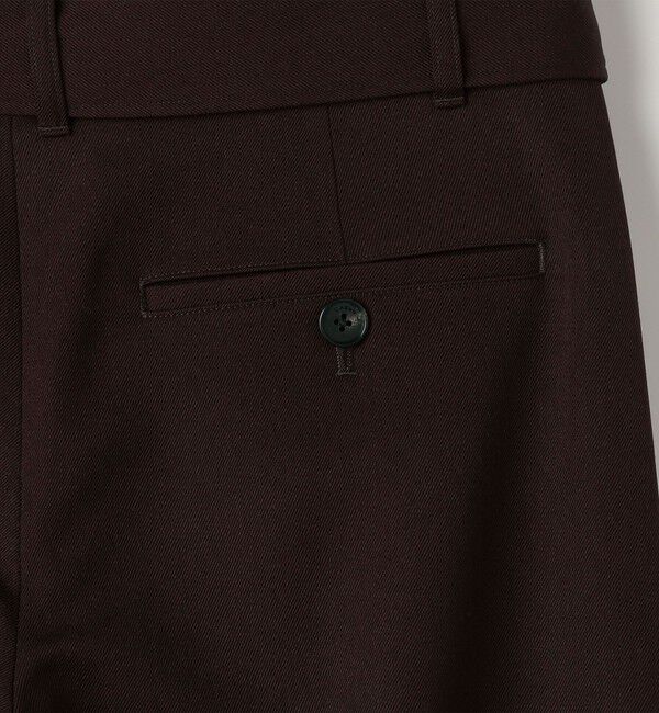 CABaN「ウールギャバジン ベルテッドパンツ」|その他|