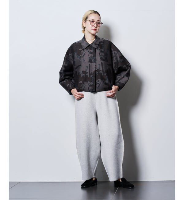  「&ldquo;O&rdquo; BARREL KNIT パンツ」|その他|