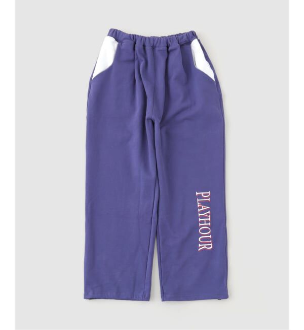 JOINT WORKS「PLAYHOUR /プレイアワー Reflected Bicolor Sweat Pants」|その他|ブルー A