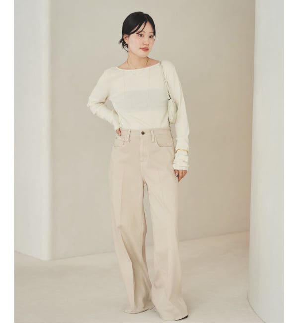 Plage「《予約》Softy boucle cotton ニット」|ニット・セーター|