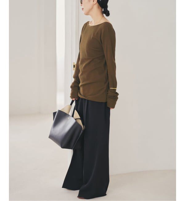 Plage「《予約》Softy boucle cotton ニット」|ニット・セーター|