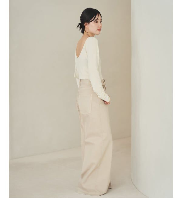 Plage「《予約》Softy boucle cotton ニット」|ニット・セーター|