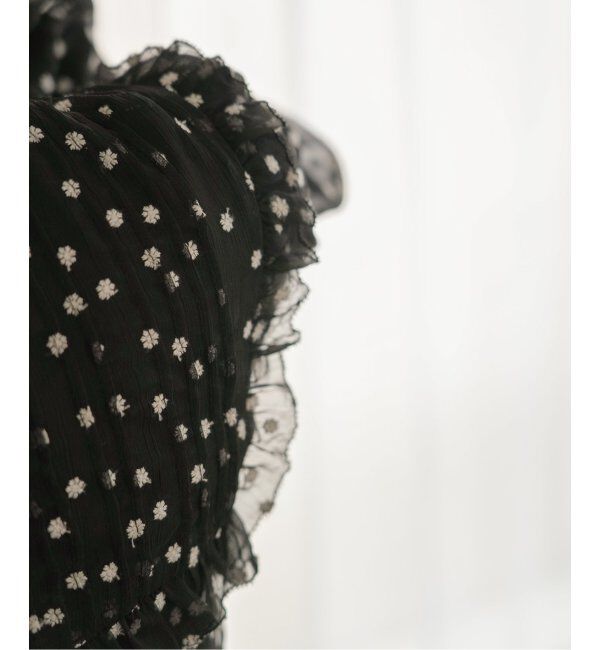 IENA「楊柳フリルピンタックブラウス」|シャツ・ブラウス|